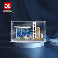 Display King -Acrylic display case with screw for LEGO® Architecture Singapore 21057