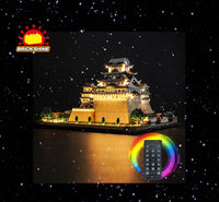 Brick Shine -  Light Kit for  LEGO® Himeji Castle 21060