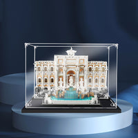 Display King - Acrylic display case with screw for LEGO® Trevi Fountain 21062