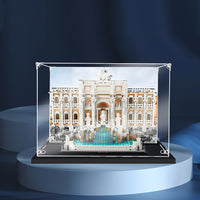 Display King - Acrylic display case with screw for LEGO® Trevi Fountain 21062