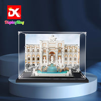 Display King - Acrylic display case with screw for LEGO® Trevi Fountain 21062