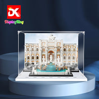 Display King - Acrylic display case with screw for LEGO® Trevi Fountain 21062