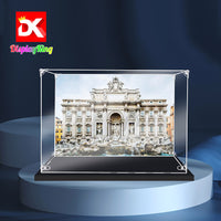 Display King - Acrylic display case with screw for LEGO® Trevi Fountain 21062