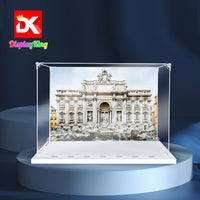 Display King - Acrylic display case with screw for LEGO® Trevi Fountain 21062