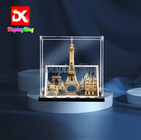 Display King - Acrylic display case with screw for LEGO® Paris – City of Love 21064
