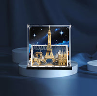 Display King - Acrylic display case with screw for LEGO® Paris – City of Love 21064