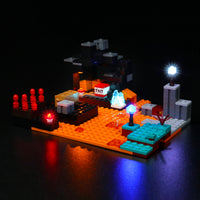 Brick Shine  GC Light Kit for LEGO® The Nether Bastion 21185