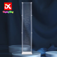 Display King - Acrylic display case for Lego® NASA Apollo Saturn V 21309 3mm Thickness dust-Free and Crystal Clear Display case with Screw