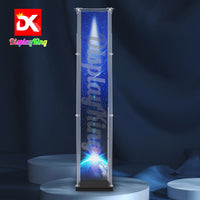 Display King - Acrylic display case for Lego® NASA Apollo Saturn V 21309 3mm Thickness dust-Free and Crystal Clear Display case with Screw