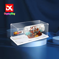 Display King -Acrylic display case with screw for LEGO® Ship in a Bottle 21313