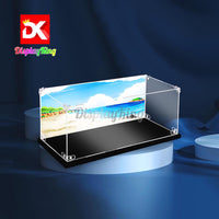 Display King -Acrylic display case with screw for LEGO® Ship in a Bottle 21313