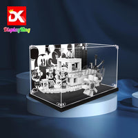 Display King –  Acrylic display case with screw for Lego® Steamboat Willie 21317