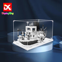 Display King –  Acrylic display case with screw for Lego® Steamboat Willie 21317