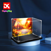 Display King - Acrylic display case with screw for LEGO® Ideas Dinosaur Fossils 21320