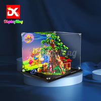 Display King -Acrylic display case with screw for LEGO® Winnie the Pooh 21326