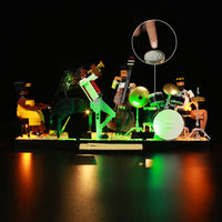 Brick Shine  GC Light Kit for LEGO® Jazz Quartet 21334