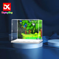 Display King - Acrylic  display case  for LEGO®A-Frame Cabin 21338