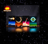 Brick Shine -  Light Kit for LEGO®Tales of the Space Age 21340