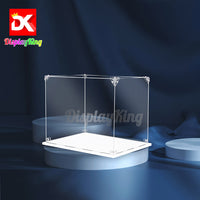 Display King - Acrylic display case for LEGO® The Sanderson Sisters' Cottage 21341 3mm Thickness dust-Free and Crystal Clear Display case with Screw