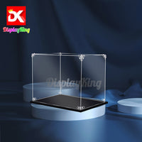 Display King - Acrylic display case for LEGO® The Sanderson Sisters' Cottage 21341 3mm Thickness dust-Free and Crystal Clear Display case with Screw
