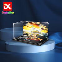 Display King - Acrylic display case with screw for LEGO® Jaws 21350