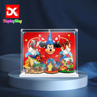 Display King -Acrylic display case with screw for LEGO® Magic of Disney 21352