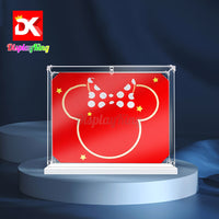 Display King -Acrylic display case with screw for LEGO® Magic of Disney 21352