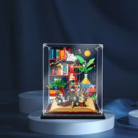 Display King - Acrylic display case with screw for LEGO® The Evolution of STEM 21355