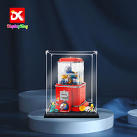 Display King -Acrylic display case with screw for LEGO® Minifigure Vending Machine 21358