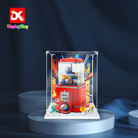 Display King -Acrylic display case with screw for LEGO® Minifigure Vending Machine 21358