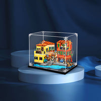 Display King -Acrylic display case with screw for LEGO® Italian Riviera 21359