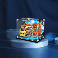 Display King -Acrylic display case with screw for LEGO® Italian Riviera 21359