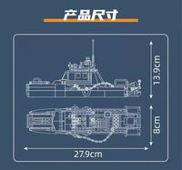 Mould King 10080-10084 multi-purpose lifeboat