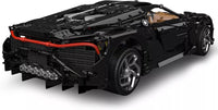 Mould King 13163 Black Super Racing Car 4688 Pcs Construction Set with Remote
