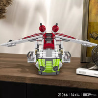 Mould King 21066 Republic Gunship LAAT-1 Display Model Kit for Adults 8039pcs