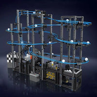 Moud King Motorized Ball Contraption Marble Run Bricks Model Kids Toys