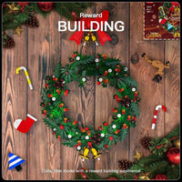 Mould King Christmas Garland Building Set Toy 10073 Eucalyptus Wreath Model