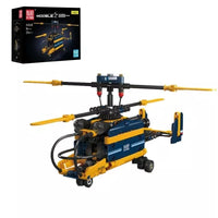 Mould King 24048 Coaxial Counter Rotating Helicopter Building Block Toy 274pcs