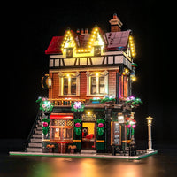 Brick Shine - Light Kit for LEGO® Tudor Corner 10350