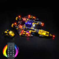 Brick Shine - Light Kit for LEGO® Blacktron Renegade 10355