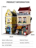 MOULD KING MOULD KING 16008 Coffee House Modular Building Brick 3103 PCS Set