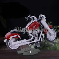 Display King - Acrylic display stand for LEGO Harley-Davidson Fat Boy 10269