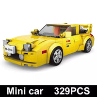 Building Blocks Mould King 27016 Mini Racing Supercars Sport Bricks Model Toys