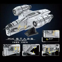 MOULD KING 21023 Razor Crest MOC Building Block 5018 PCS