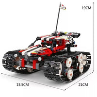 Building Blocks Mould King 13024 MOC APP RC Crawler Car W/Motor Kids Toys Model
