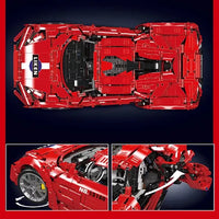 Mould King 13190 No.Lykan Super Sport Car Building Block Toy with Motor 4070pcs
