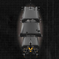 MOULD KING 13199 Black Pearl with 3180 Pieces