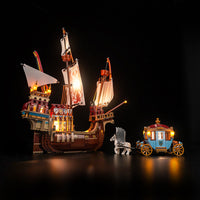 Brick Shine - Light Kit for LEGO® Triwizard Tournament: The Arrival 76440