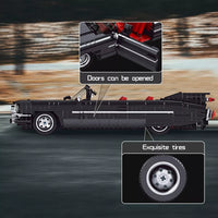 Mould King 10012S Sports Car Building Block Kits MOC Speed Car Model 1245 Pcs