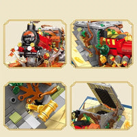 JIESTAR Building Blocks JJ9059 Express Train Movie & Game DIY toy 889 pcs